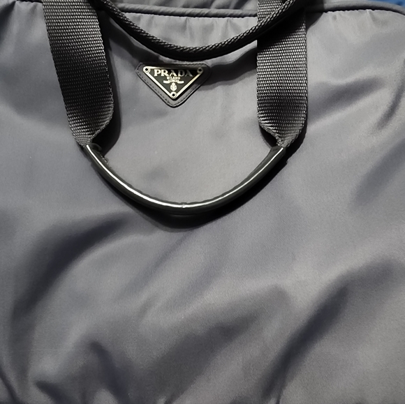 Prada Dark Grey Duffel Bag - Picture 9 of 10
